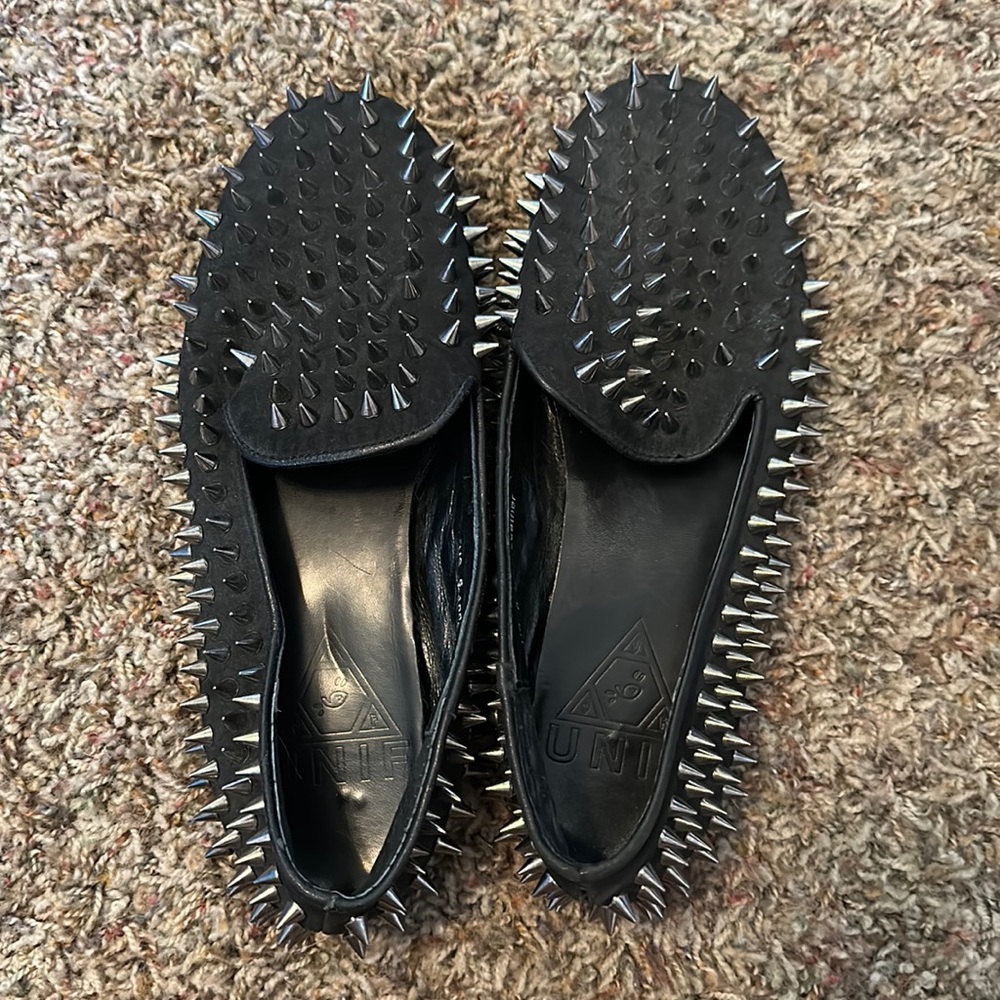 UNIF Hellraiser Studded Flats Size 6